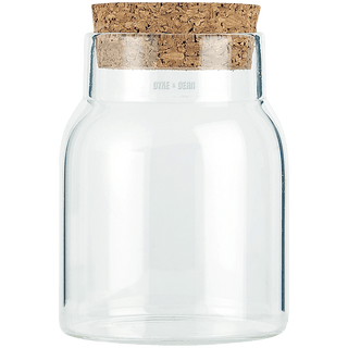 CORK GLASS STORAGE JAR 150ML - DYKE & DEAN