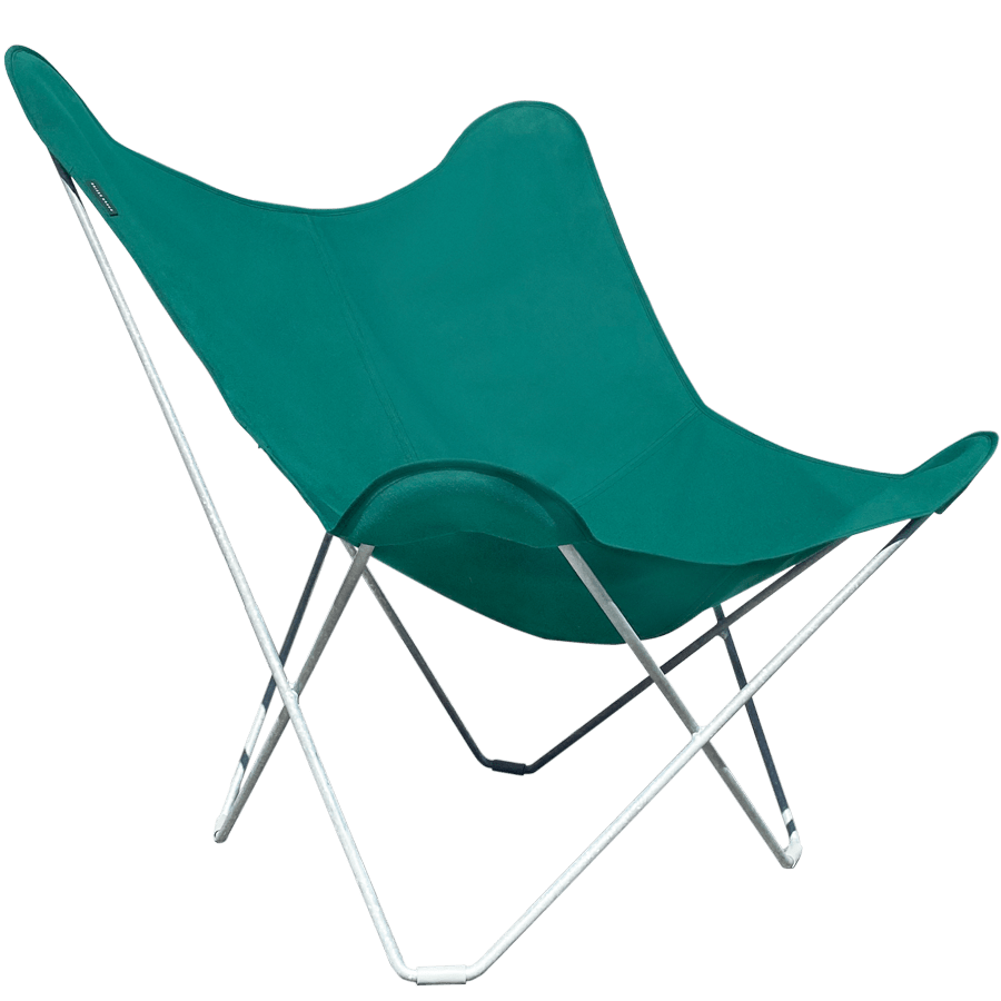 CUERO BUTTERFLY OUTDOOR DARK GREEN CHAIR - DYKE & DEAN