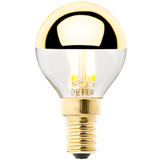 DYKE & DEAN LED GOLD CAP E14 BULB - DYKE & DEAN