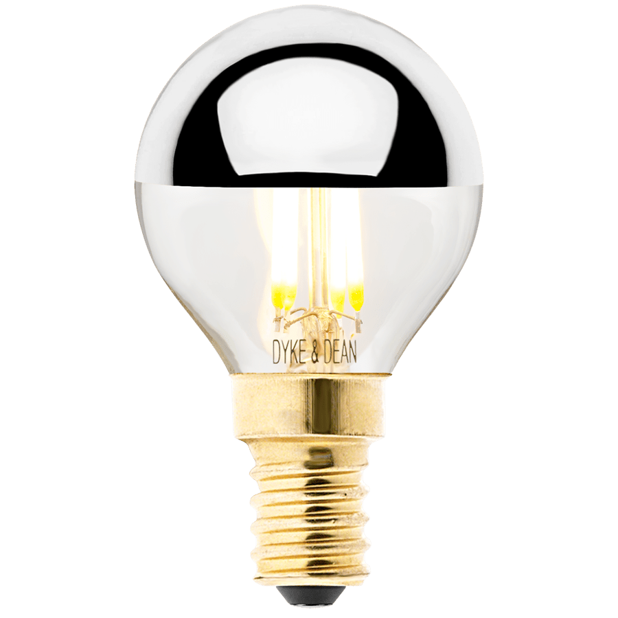 DYKE & DEAN LED SILVER CAP E14 BULB - DYKE & DEAN