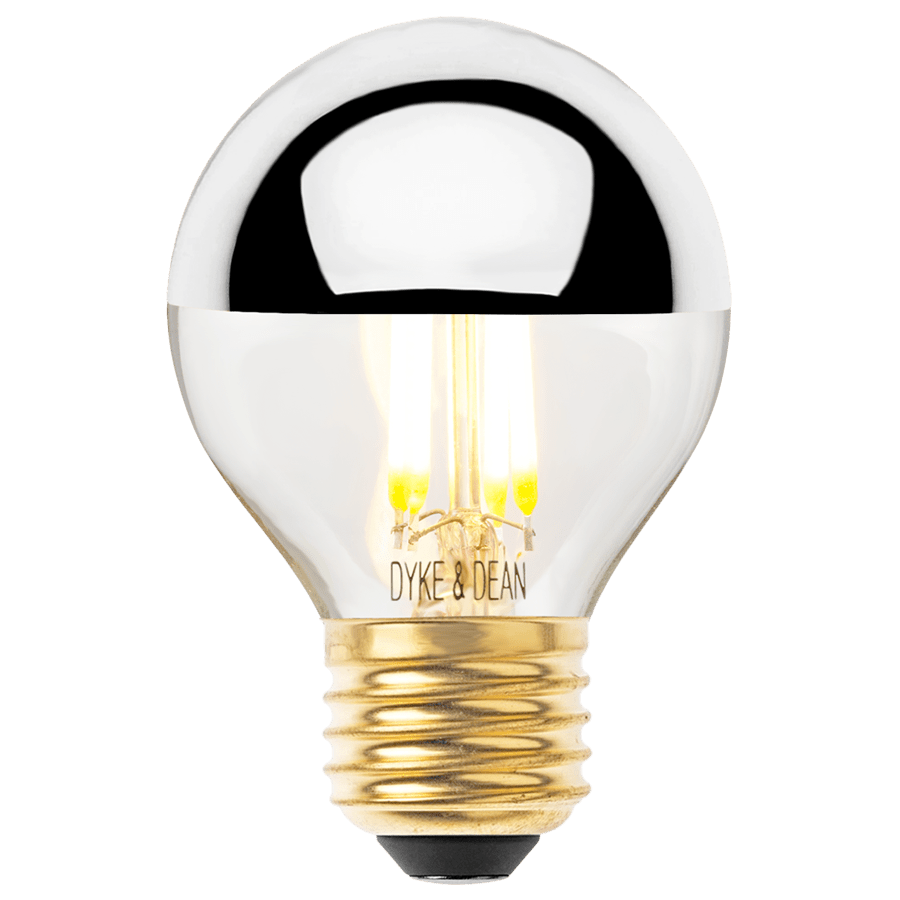 DYKE & DEAN LED SILVER CAP GOLF BALL E27 BULB - DYKE & DEAN