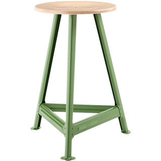 DYKE & DEAN SHOP STOOL LARGE - DYKE & DEAN