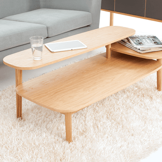 EICHBURG COFFEE TABLE OAK - DYKE & DEAN