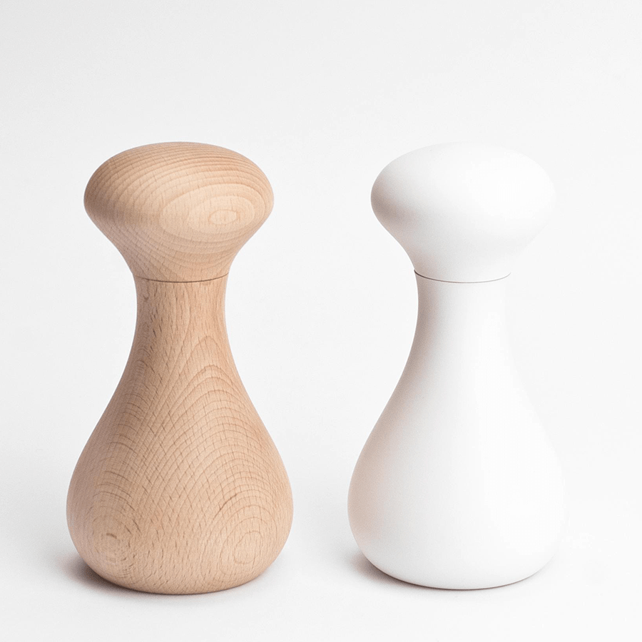 FLO SALT & PEPPER GRINDER BEECHWOOD - DYKE & DEAN