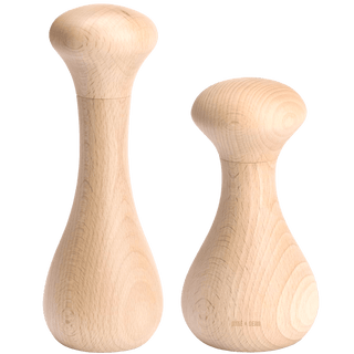 FLO SALT & PEPPER GRINDER BEECHWOOD - DYKE & DEAN