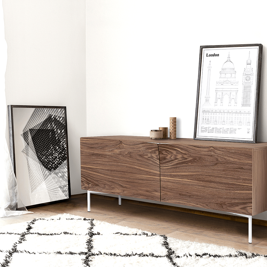 FLOP SIDEBOARD WALNUT - DYKE & DEAN