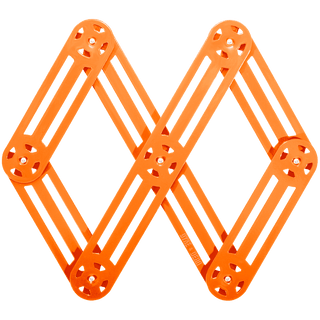 FRENCH FOLDING TRIVET ORANGE - DYKE & DEAN