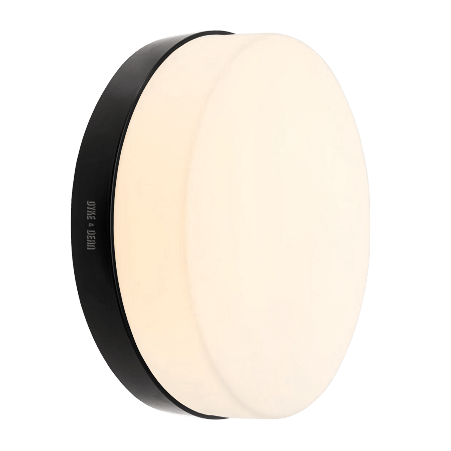 GENERAL OPAL DISC LIGHT BLACK SMALL - DYKE & DEAN