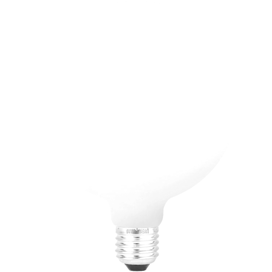 GLOBE OVERSIZE LED PORCELAIN E27 BULB - DYKE & DEAN