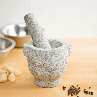 GRANITE MORTAR & PESTLE 4" - DYKE & DEAN