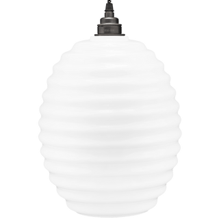 HIVE OPALINE GLASS PENDANT SHADE - DYKE & DEAN