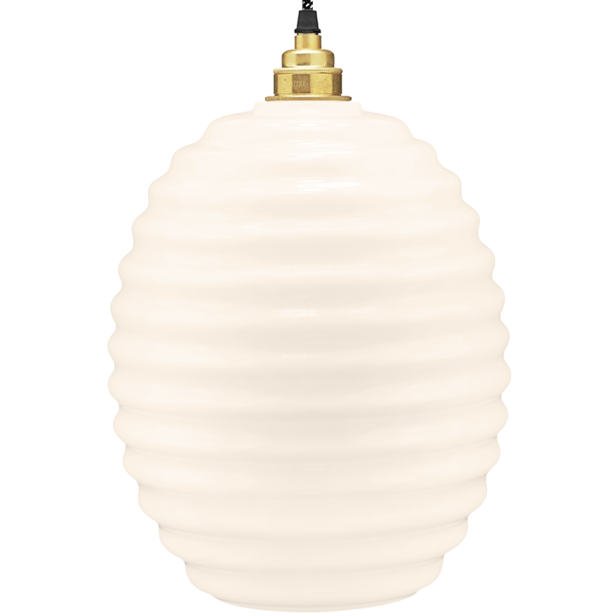 HIVE OPALINE GLASS PENDANT SHADE - DYKE & DEAN