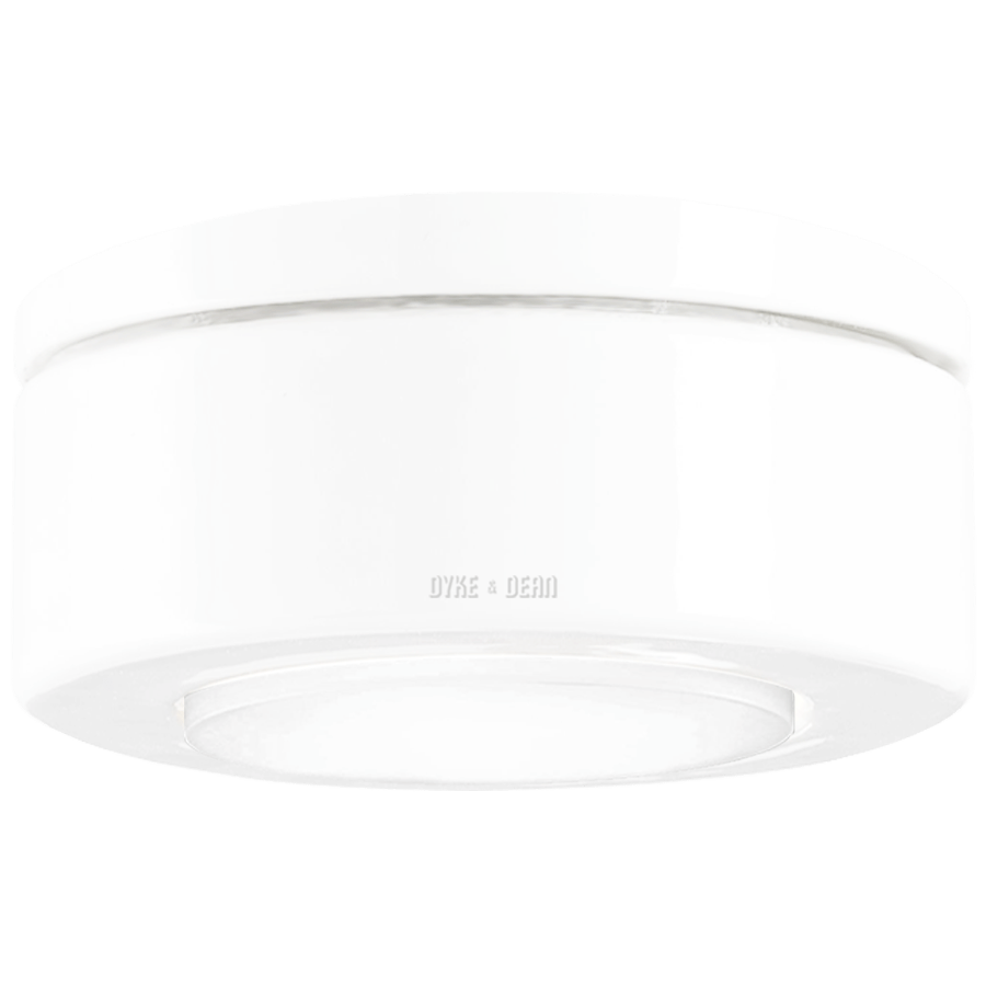 IFO ELECTRIC PORCELAIN SHORT SPOT LIGHT WHITE IP23 - DYKE & DEAN