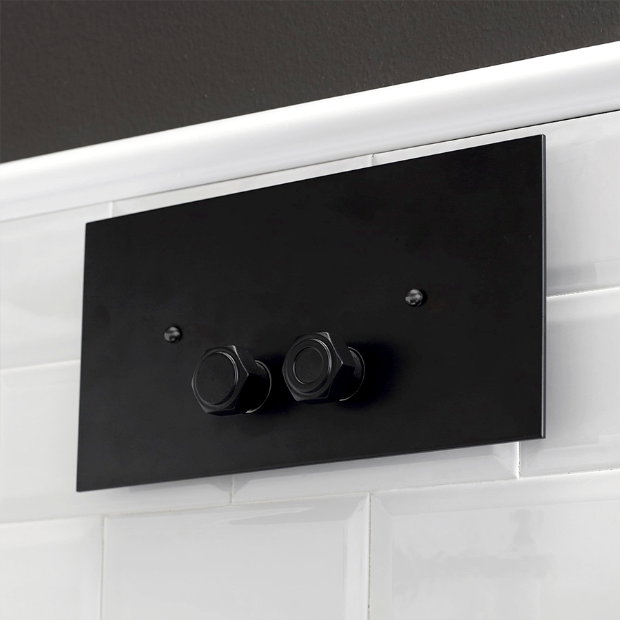 INDUSTRIALIS TOILET FLUSH PLATE - DYKE & DEAN