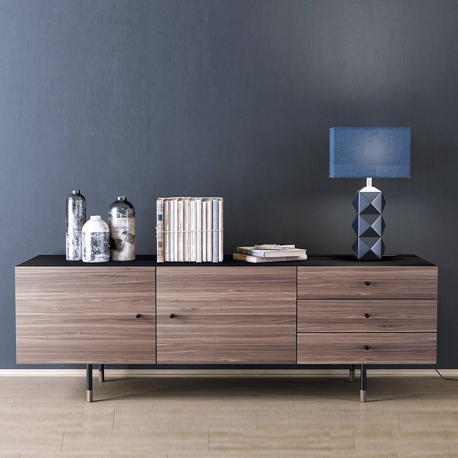 JUGEND SIDEBOARD WALNUT - DYKE & DEAN