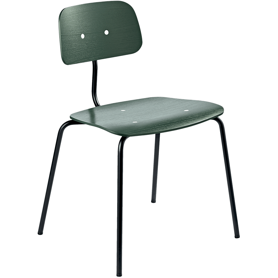 KEVI 2060 DINING CHAIR BOTTLE GREEN - DYKE & DEAN