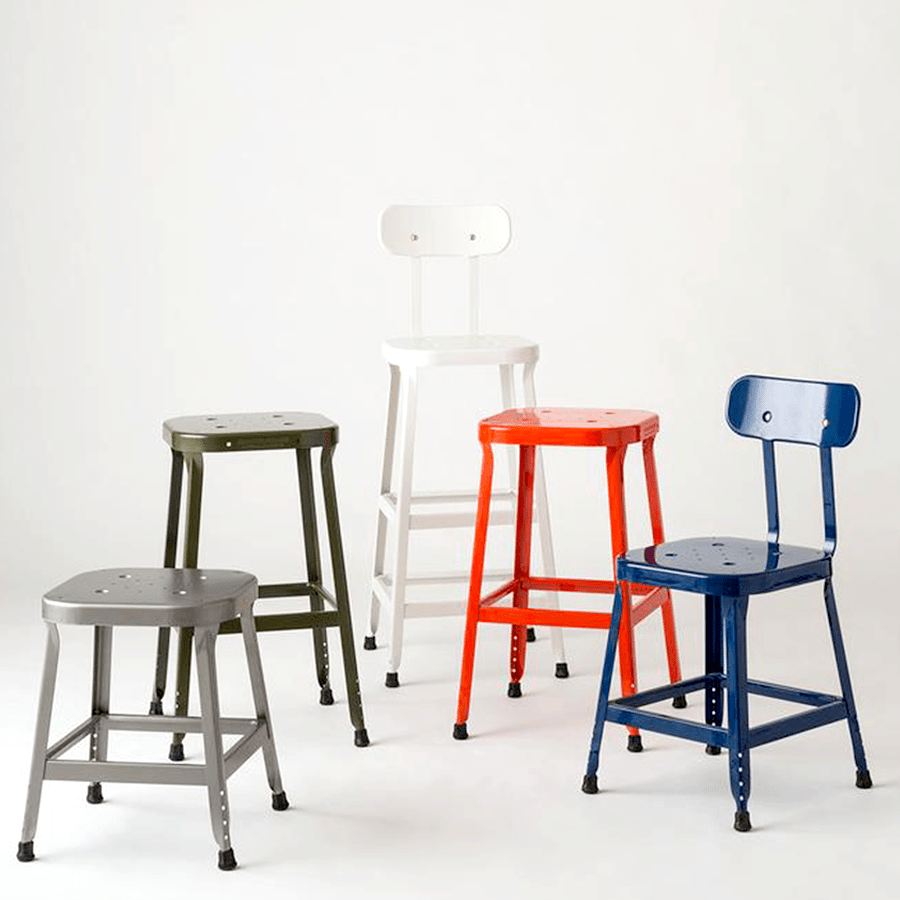 LYON BAR STOOLS - DYKE & DEAN