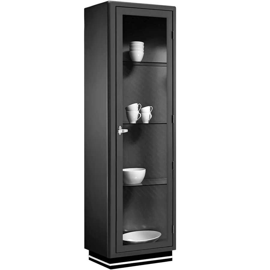 MULLER CLASSIC SINGLE CABINET ALL GLASS - DYKE & DEAN