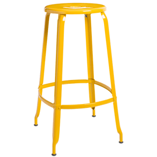 NICOLLE STOOL GLOSS PAINT 75cm - DYKE & DEAN