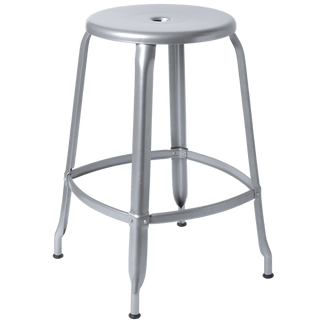 NICOLLE STOOL STEEL 60cm - DYKE & DEAN