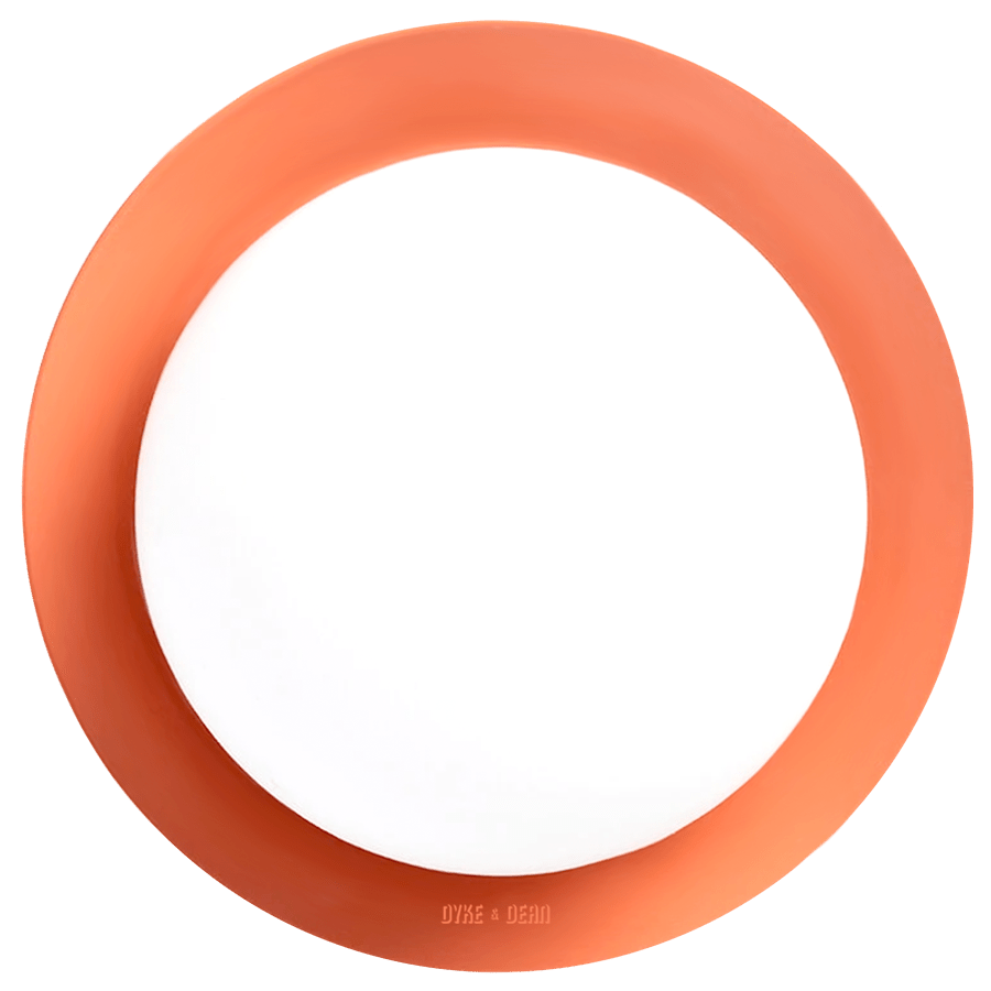 ORANGE GLOBE REFLECTOR LAMP - DYKE & DEAN