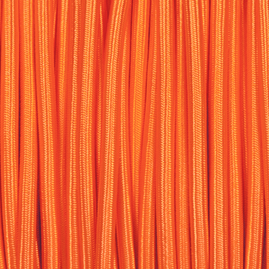 ORANGE ROUND FABRIC CABLE - DYKE & DEAN