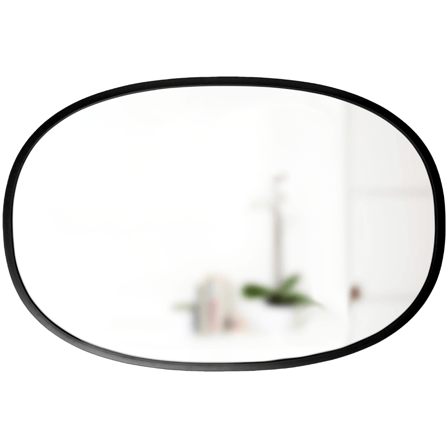 OVAL RUBBER WALL MIRRORS - DYKE & DEAN