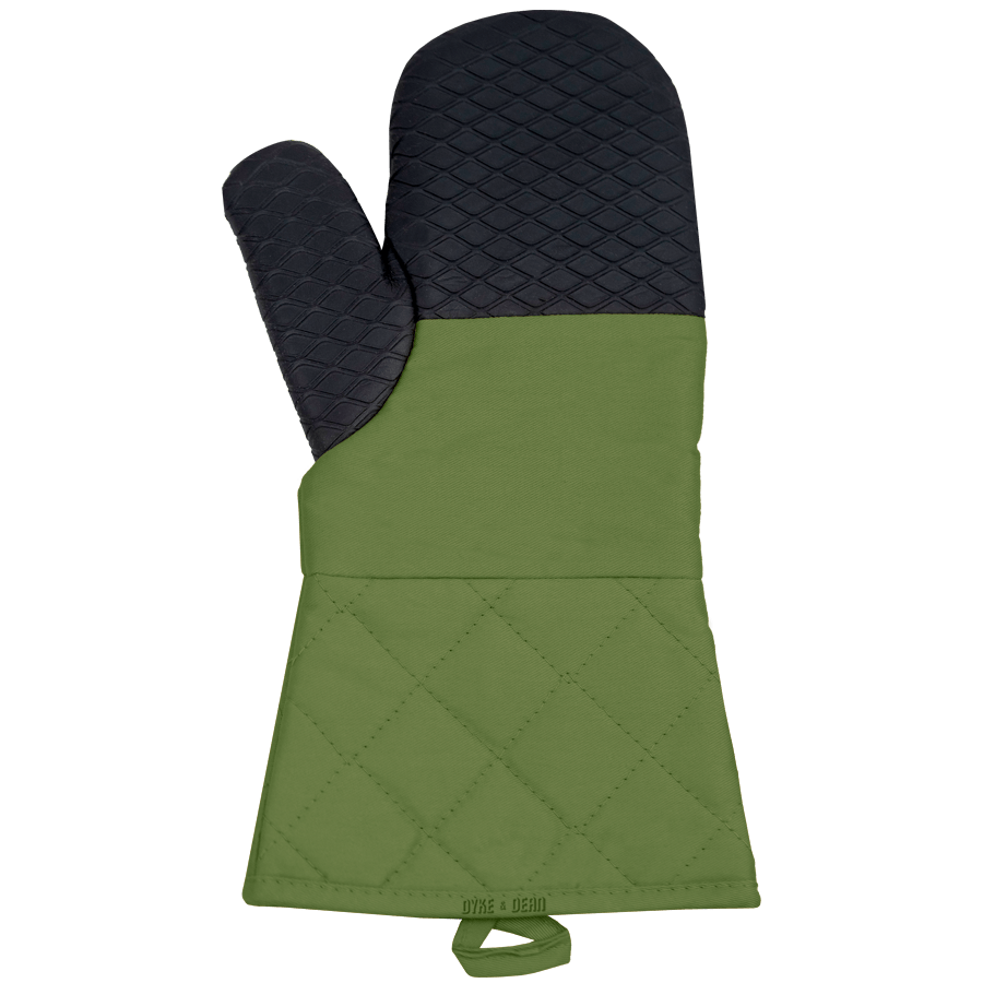 OVEN GLOVE FOREST GREEN - DYKE & DEAN