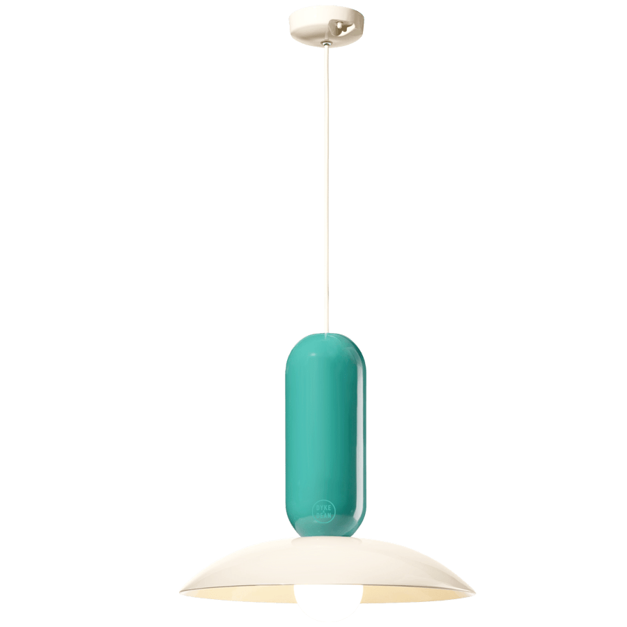 PAU CERAMIC PENDANT SHADE LAMP - DYKE & DEAN