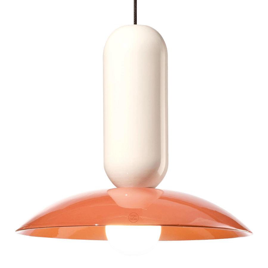 PAU CERAMIC PENDANT SHADE LAMP - DYKE & DEAN