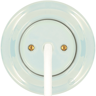 PORCELAIN WALL CABLE GLAND SOCKET CONCHA - DYKE & DEAN