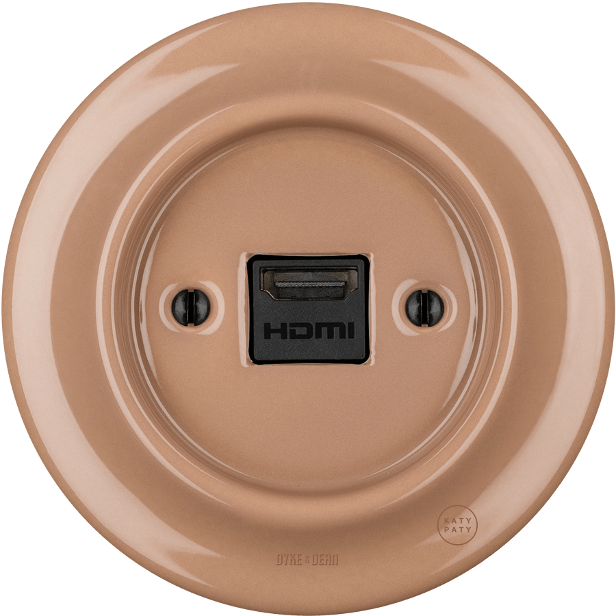 PORCELAIN WALL SOCKET DERMA HDMI - DYKE & DEAN