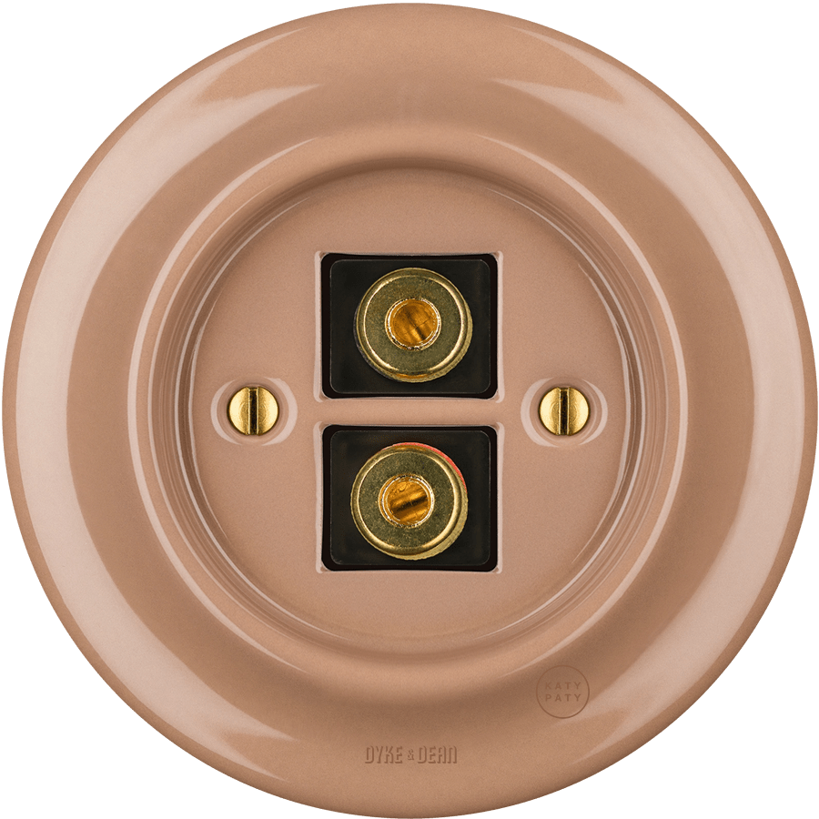 PORCELAIN WALL SPEAKER SOCKET DERMA - DYKE & DEAN