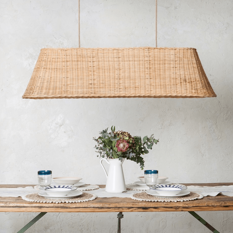 RATTAN LAMP NOE - DYKE & DEAN