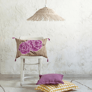 RATTAN LAMP SAHA - DYKE & DEAN