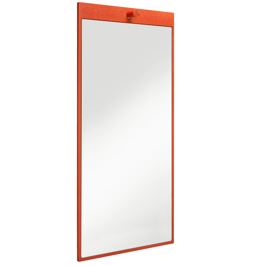 RECTANGLE PLYWOOD MIRROR BLACK FRAME - DYKE & DEAN