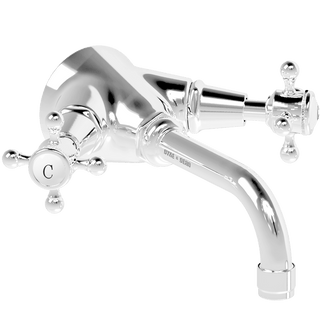 WASH BASIN VICTORIAN HANDLE TAPS - DYKE & DEAN