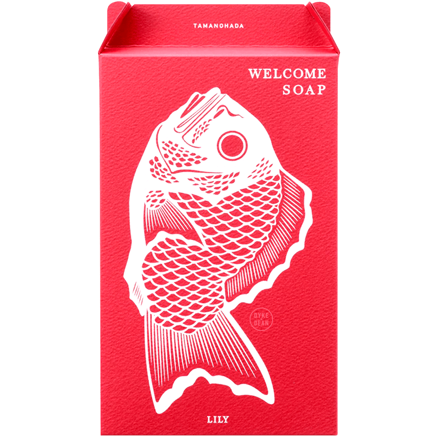 WELCOME GIFT FISH SOAP LILY - DYKE & DEAN