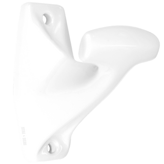 WHITE PORCELAIN WALL HOOK - DYKE & DEAN