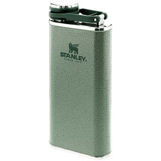 WIDE MOUTH FLASK HAMMERTONE GREEN - DYKE & DEAN