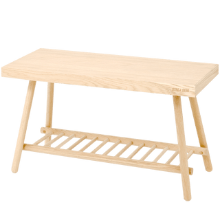 WIREWORKS BENCH 75 NATURAL OAK - DYKE & DEAN