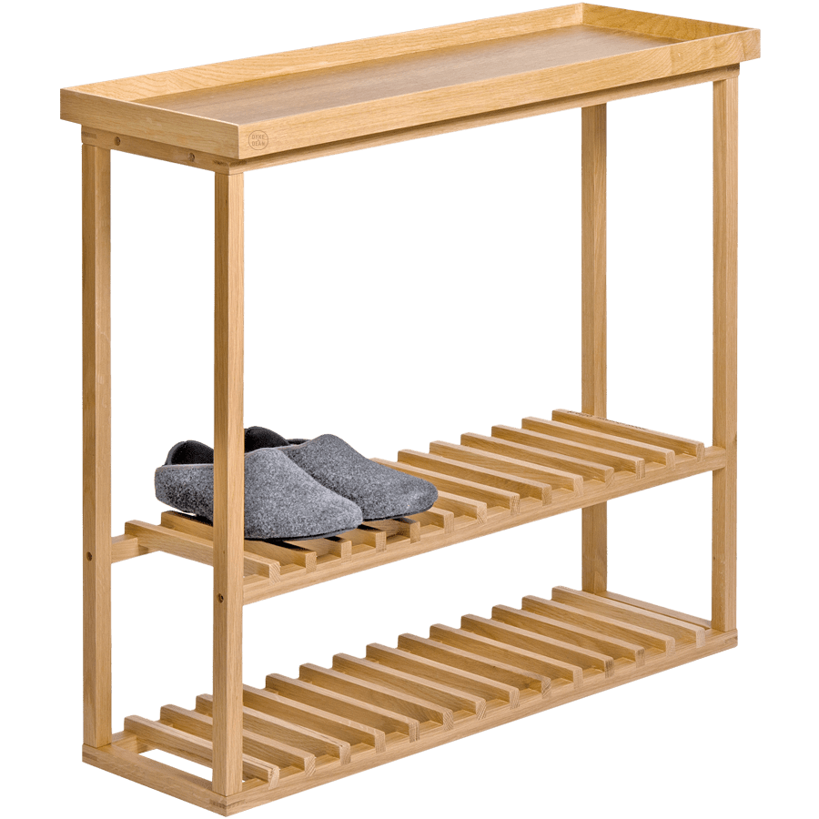 WIREWORKS HELLO STORAGE TABLE OAK - DYKE & DEAN