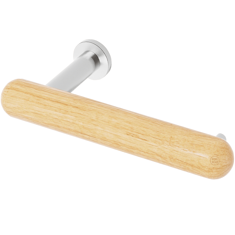 WIREWORKS YOKU TOILET ROLL HOLDER NATURAL OAK - DYKE & DEAN